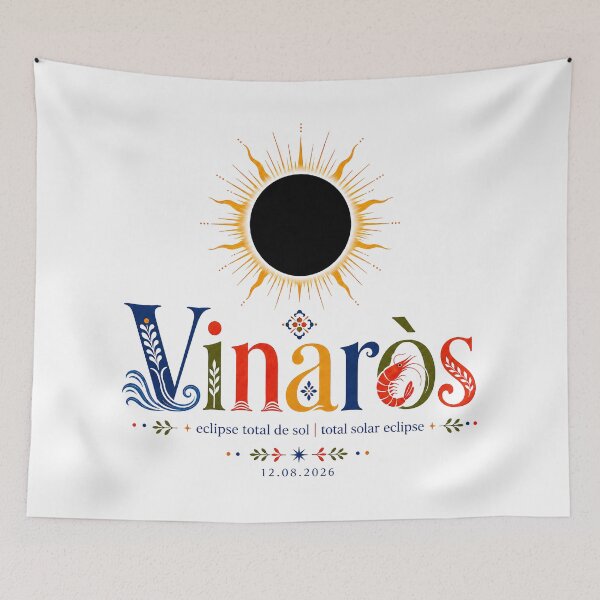 Item preview, Vinaròs Total Solar Eclipse 2026 designed and sold by Beyond Destinations.
