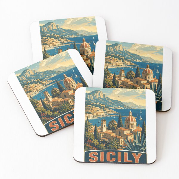Item preview, Sicily Italy Mediterranean Paradise Travel Destination Vacation Souvenir designed and sold by Simsimah26Parks.