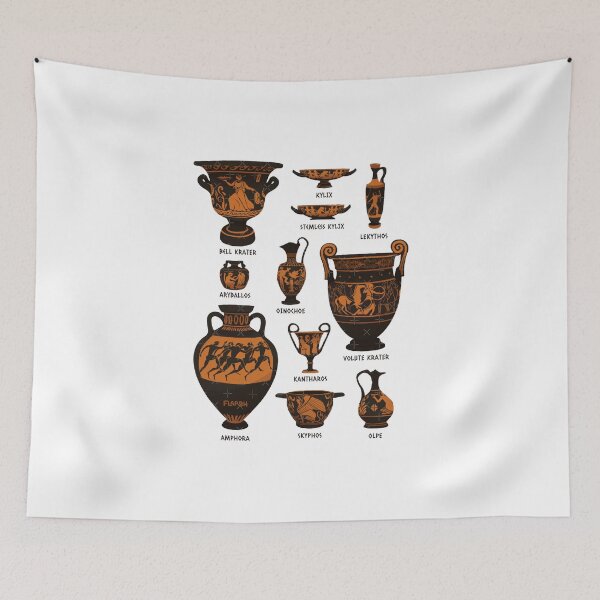 Item preview, ancient greek pottery designed and sold by Nas-Art-sim.