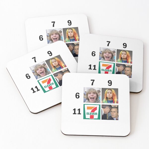 Item preview, 7 9 6 11 Funny Number Meme Convenience Store Parody designed and sold by DarylPope.