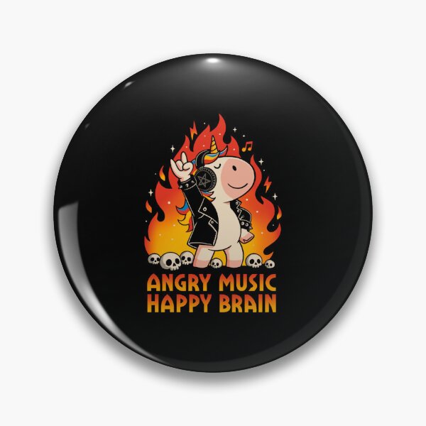 Item preview, angry music happy brain designed and sold by Nas-Art-sim.