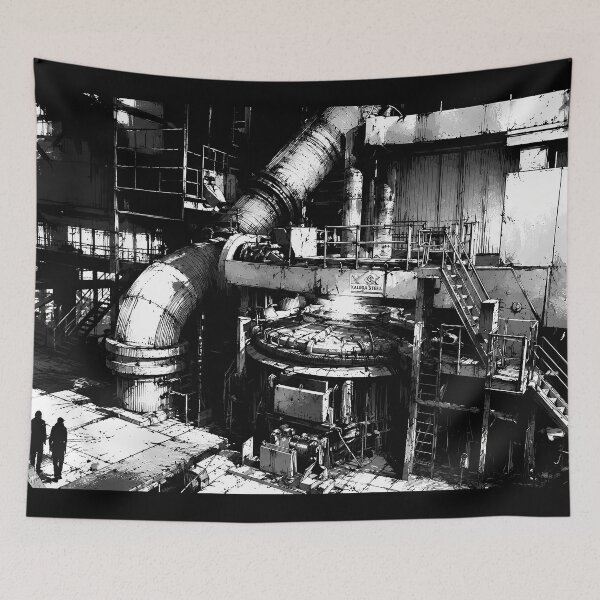 Item preview, Industrial brutal art  designed and sold by Saint Arts Studio.