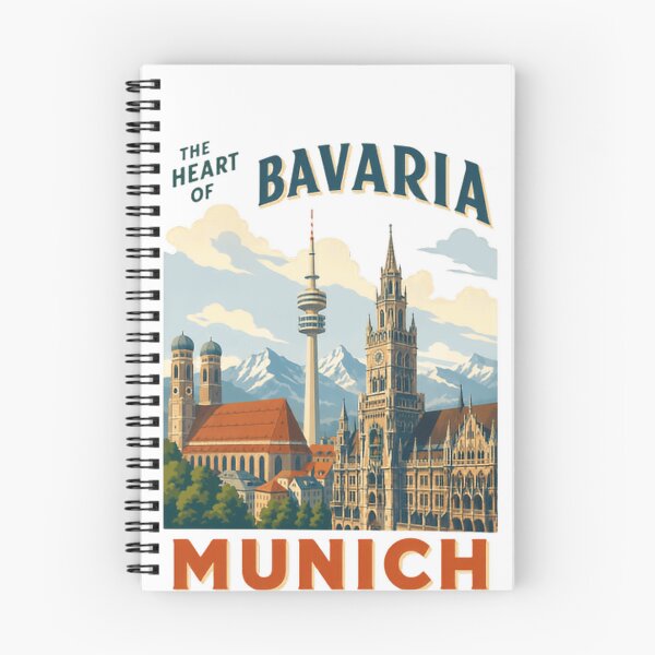 Item preview, The Heart Of Bavaria Munich Germany Travel Culture History Tradition Souvenir Gift designed and sold by Simsimah26Parks.