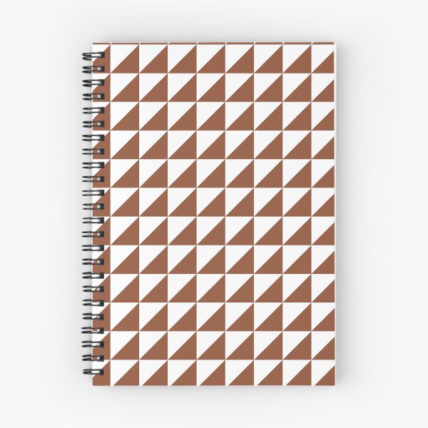Item preview, White And Copper Triangle Mosaic Pattern designed and sold by pattern-archive.