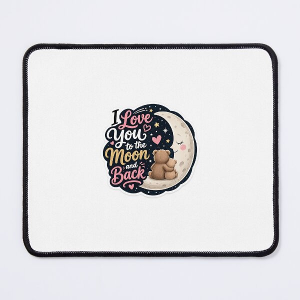 Item preview, Love you to the moon designed and sold by Suadela Branding.