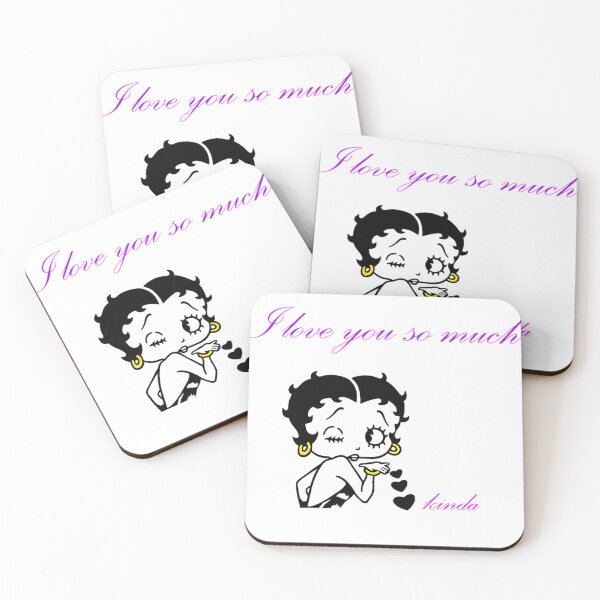 Item preview, Betty Boop I Love You So Much Kinda designed and sold by drawyourpy.