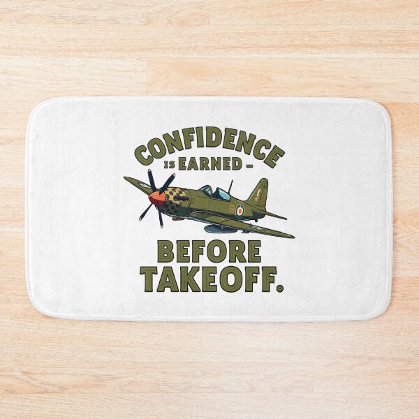 Item preview, Confidence Is Earned Before Takeoff  designed and sold by ULTIMATE CREATIONS.