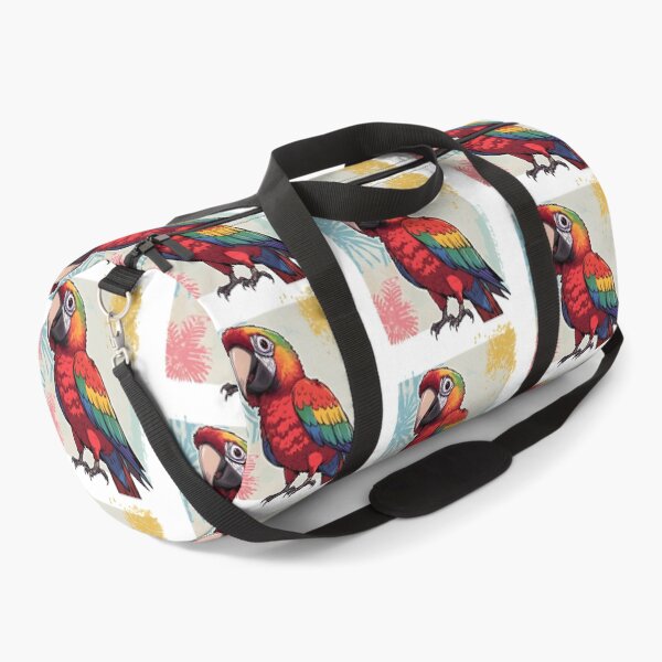 Item preview, Cute Colorful Parrot Sticker | Kawaii Tropical Bird Cartoon Illustration designed and sold by dreamz-world.