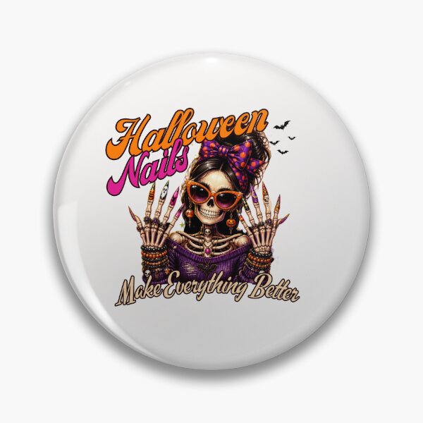 Item preview, Halloween Nails Shirt, Halloween Manicure Shirt, Funny Nail Tech Tee, Spooky Season Skeleton Shirt, Halloween Gift for Nail Lovers designed and sold by ayaato.