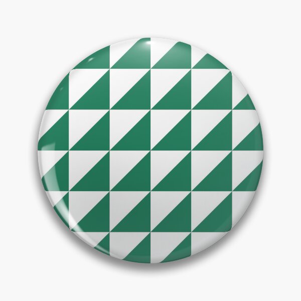 Item preview, White And Green Triangle Mosaic Pattern designed and sold by pattern-archive.