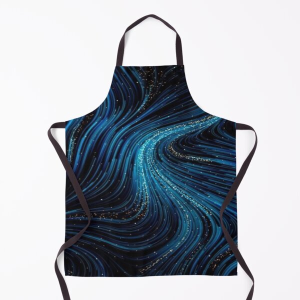 Item preview, Glowing Blue Swirling Abstract Background Artwork designed and sold by NivyasArtistry.