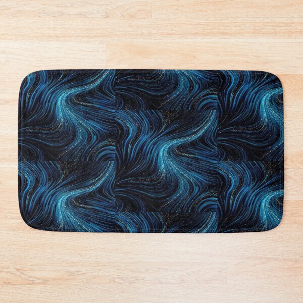 Item preview, Glowing Blue Swirling Abstract Background Artwork  designed and sold by NivyasArtistry.