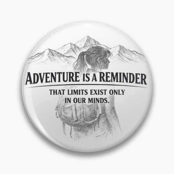 Item preview, Adventure Is a Reminder – Mountain Woman Silhouette designed and sold by Gabe1983.