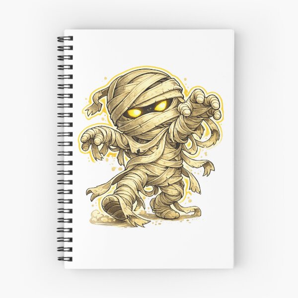 Item preview, Cute Mummy Monster – Kawaii Halloween Mascot designed and sold by AlexLineArt.