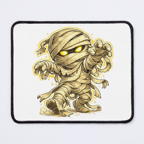 Item preview, Cute Mummy Monster – Kawaii Halloween Mascot designed and sold by AlexLineArt.