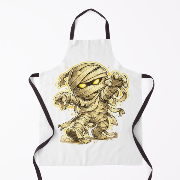 Item preview, Cute Mummy Monster – Kawaii Halloween Mascot designed and sold by AlexLineArt.