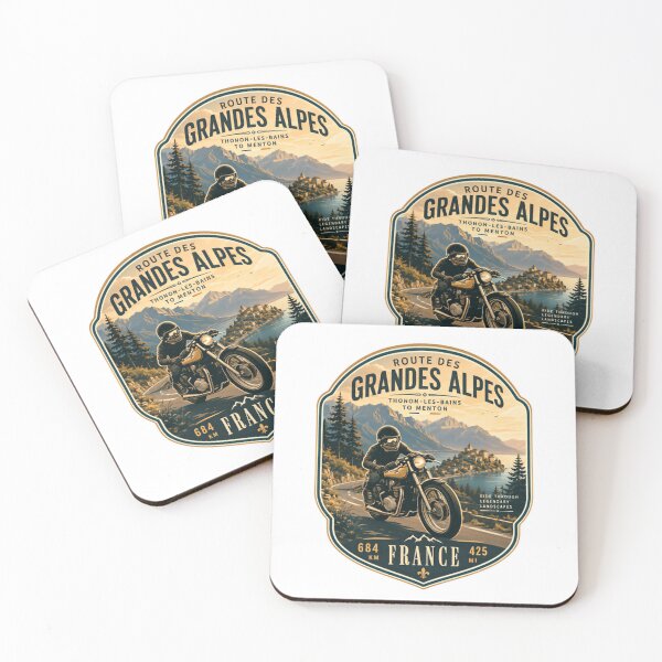 Item preview, Route Des Grandes Alpes Thonon-Les-Bains To Menton France Motorcycle Travel Adventure designed and sold by Simsimah26Parks.