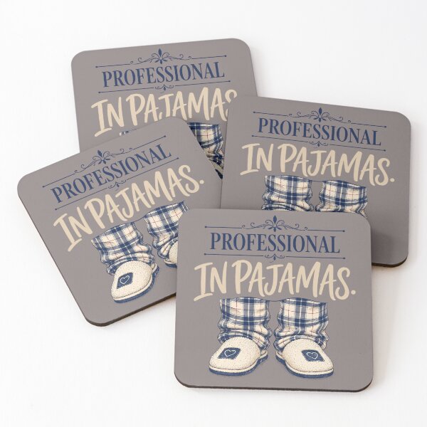 Item preview, Professional In Pajamas Remote Work Style designed and sold by 63Hotpeppers.