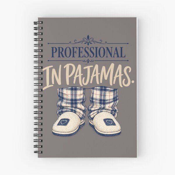 Item preview, Professional In Pajamas Remote Work Style designed and sold by 63Hotpeppers.