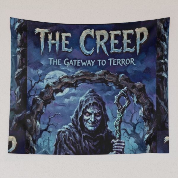Item preview, The Creep Retro Horror Tribute Art Poster designed and sold by Art's Diner.