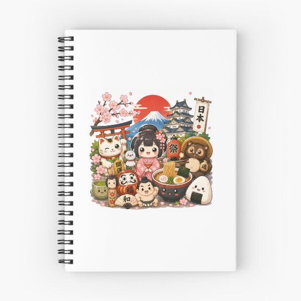 Item preview, Cute Japanese Culture Character Collection designed and sold by オルフェドリーム.