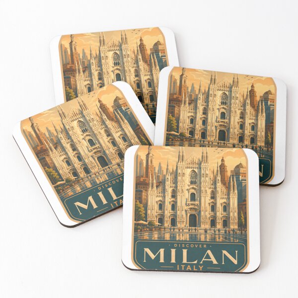 Item preview, Discover Milan Italy City Of Style & Heritage Italian Travel Souvenir Landmark designed and sold by Simsimah26Parks.