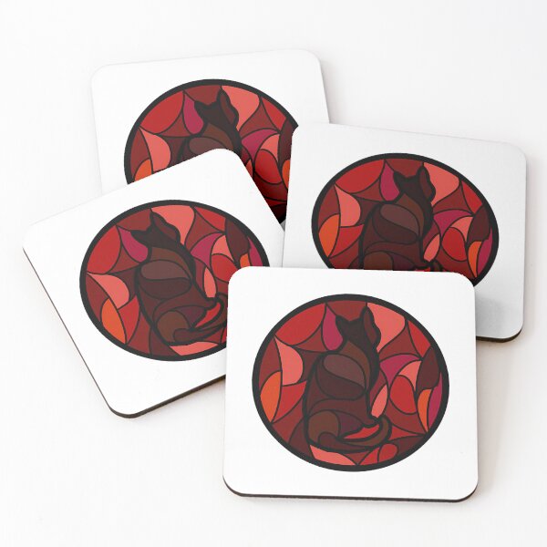 Item preview, Stained Glass Nekoma designed and sold by lanlamase.