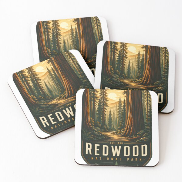Item preview, Redwood National Park California Travel Souvenir Nature Lover designed and sold by Simsimah26Parks.