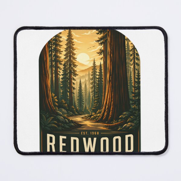 Item preview, Redwood National Park California Travel Souvenir Nature Lover designed and sold by Simsimah26Parks.