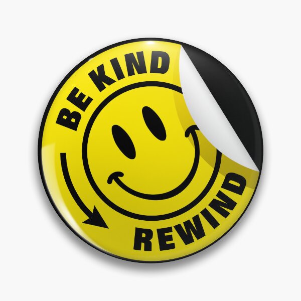 Item preview, Be Kind Rewind Retro VHS Smiley Sticker designed and sold by svnthaesis.