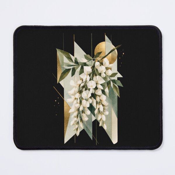 Item preview, Geometric acacia a subtle floral composition. A delicate bouquet. designed and sold by NewtBoo.