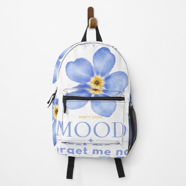 Item preview, Forget Me Not Mood – Blue Watercolor Forget-Me-Not Floral Aesthetic designed and sold by Blueberry-art23.