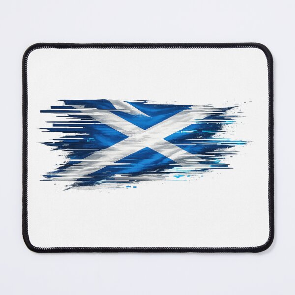 Item preview, Scotland Flag National Pride Techno-Ripped designed and sold by Stenbie.