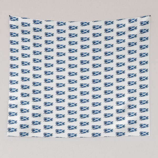 Item preview, Scotland Flag National Pride Techno-Ripped designed and sold by Stenbie.