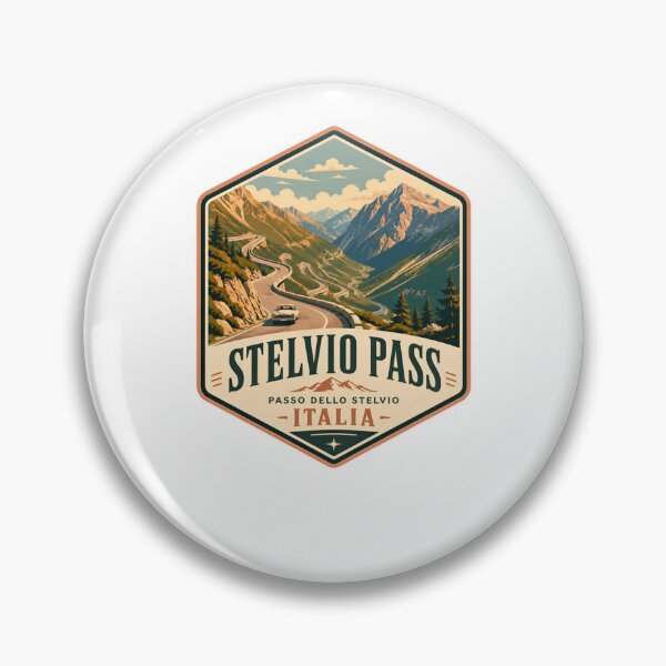 Item preview, Stelvio Pass Passo Dello Stelvio Italia Road Trip Travel Souvenir designed and sold by Simsimah26Parks.