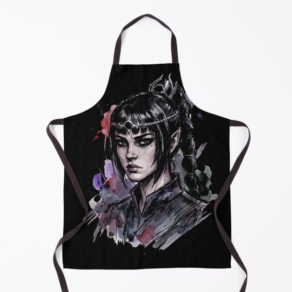 Item preview, Shadowheart Baldur's Gate 3 Ink Gaming Graphic Tee designed and sold by Senpaiwaves.