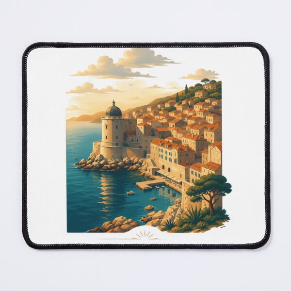 Item preview, Dubrovnik Croatia Where History Meets The Adriatic European Travel Souvenir designed and sold by Simsimah26Parks.