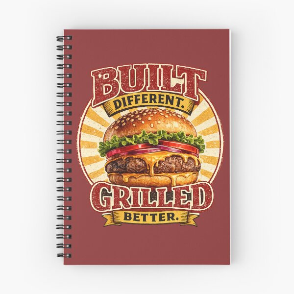 Item preview, Bullet Different Grilled Better: Retro Badge Cheeseburger Quality Design designed and sold by irfanshikh.