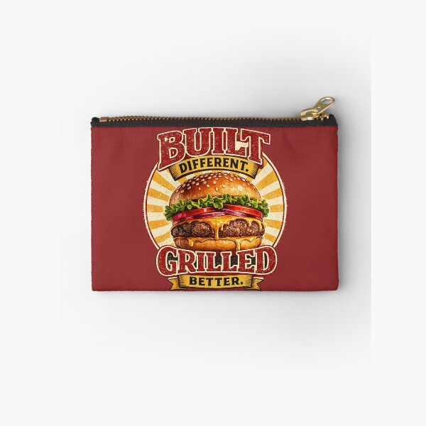 Item preview, Bullet Different Grilled Better: Retro Badge Cheeseburger Quality Design designed and sold by irfanshikh.