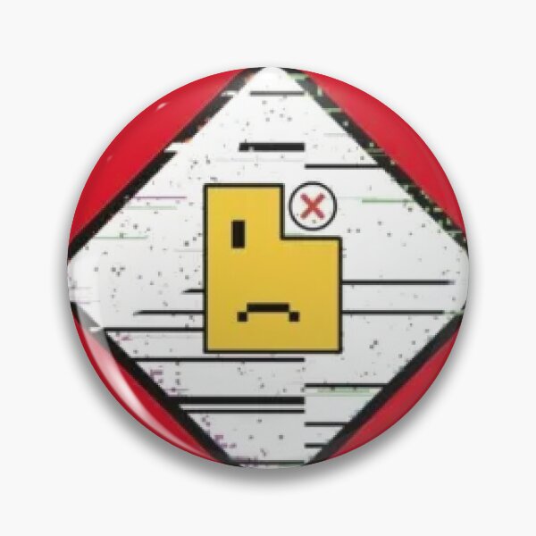 Item preview, Glitch Face Icon designed and sold by Quirkyraphic.