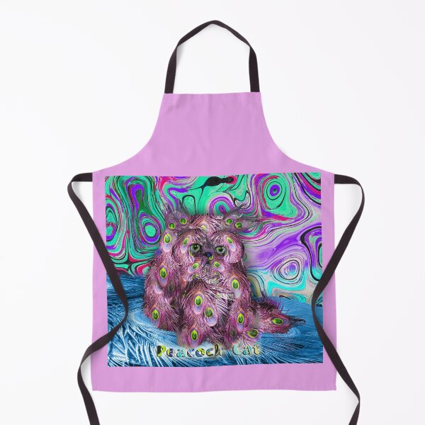 Item preview, Feathered Cat - Peacock Cat (Original graphic by ACCI) designed and sold by VanyssaGraphics.