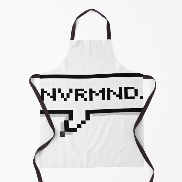 Item preview, Pixel Speech Bubble “NVRMND.” – Retro 8‑Bit Minimalist Text Art for Gamers & Digital Aesthetic Fans designed and sold by Bright Nest Studio.