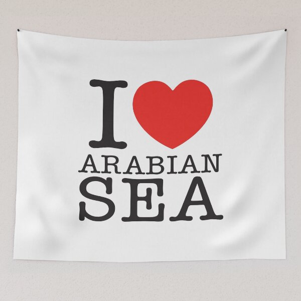 Item preview, I Love Arabian Sea designed and sold by shitpostee.