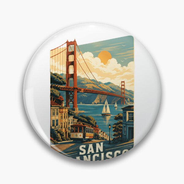 Item preview, San Francisco Where The Golden Light Shines California | Golden Gate Bridge City Travel | California Vacation Souvenir designed and sold by Simsimah26Parks.