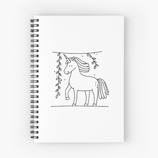 Item preview, A unicorn pushing past vines with the tip of its horn designed and sold by rasagamastore.