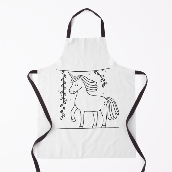 Item preview, A unicorn pushing past vines with the tip of its horn designed and sold by rasagamastore.