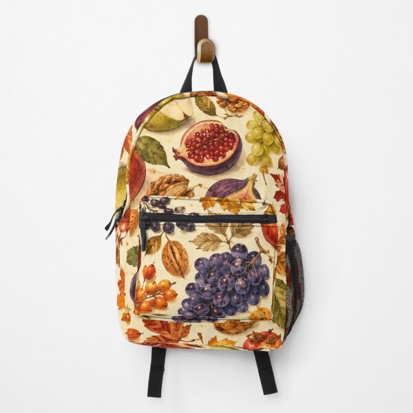 Item preview, Autumn Harvest Watercolor Pattern | Fall Fruits, Leaves & Botanical Seamless Design designed and sold by DreamPixelPrint.