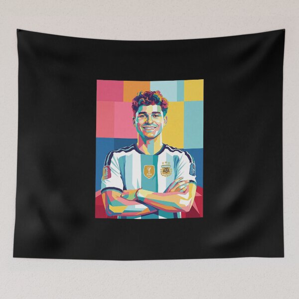 Item preview, julian alvarez Geometric Pop Art  designed and sold by oganespegenh.