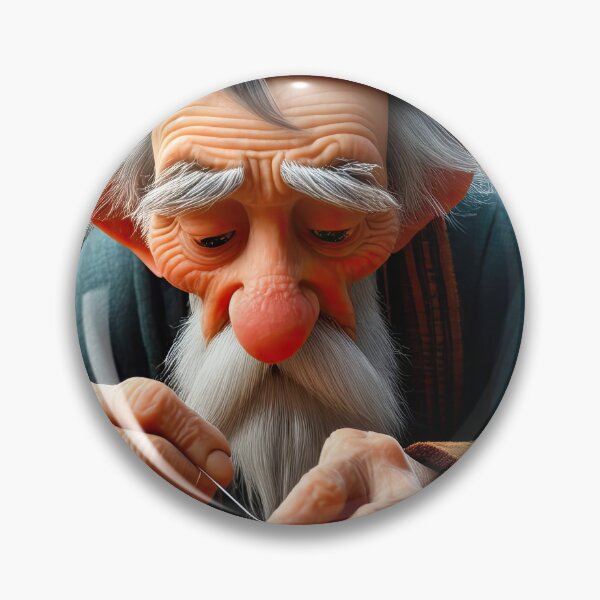 Item preview, Old Fart threading a needle designed and sold by Colin Bentham.