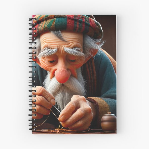 Item preview, Old Fart threading a needle designed and sold by Colin Bentham.